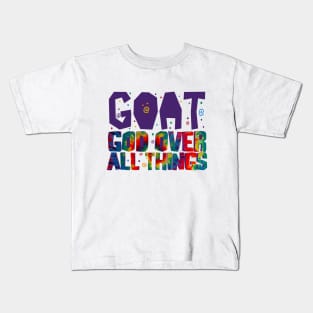 GOAT TIE & DYE Kids T-Shirt